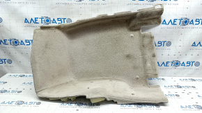 Floor covering front right Mercedes W213 E 17-23 beige, for dry cleaning, cracks in foam rubber