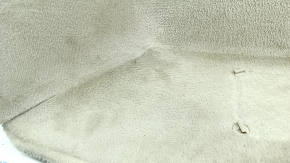 Floor covering front right Mercedes W213 E 17-23 beige, for dry cleaning, cracks in foam rubber