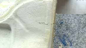 Floor covering front right Mercedes W213 E 17-23 beige, for dry cleaning, cracks in foam rubber