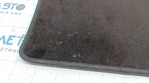 Rear right interior mat Mercedes W213 E 300/400/43 17 brown cloth, for cleaning