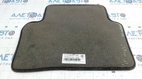 Rear right interior mat Mercedes W213 E 300/400/43 17 brown cloth, for cleaning