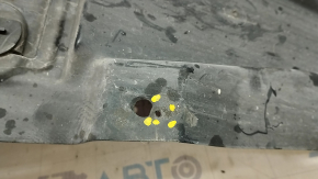 Front right mudguard front part Mercedes W213 E 17-23 torn, non-factory holes