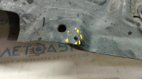 Front right mudguard front part Mercedes W213 E 17-23 torn, non-factory holes