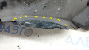 Front right mudguard front part Mercedes W213 E 17-23 torn, non-factory holes