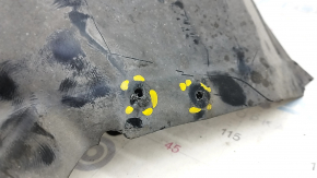 Front right mudguard front part Mercedes W213 E 17-23 torn, non-factory holes
