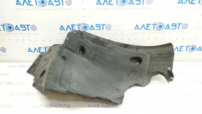 Front right fender liner rear part Mercedes W213 E 17-23 torn, worn, pressed