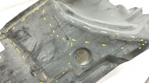 Front right fender liner rear part Mercedes W213 E 17-23 torn, worn, pressed