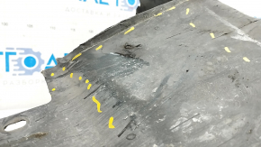 Front right fender liner rear part Mercedes W213 E 17-23 torn, worn, pressed