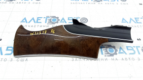 Front panel trim left Mercedes W213 E 17-20 without projection, light wood, with backlight, scratches