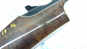 Front panel trim left Mercedes W213 E 17-20 without projection, light wood, with backlight, scratches