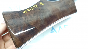 Front panel trim left Mercedes W213 E 17-20 without projection, light wood, with backlight, scratches