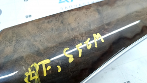 Front panel trim central Mercedes W213 E 17-20 light wood, with backlight, scratches