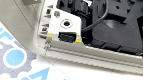 Front light VW Jetta 19 - grey, under sunroof, cracks in fasteners