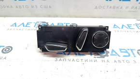 Lincoln MKZ 17-20 Driver's Seat Control Black with Chrome Insert