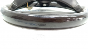 Bare steering wheel Mercedes W213 E 300/400/43/63 17-18 with heated paddles, brown leather, worn, scratches