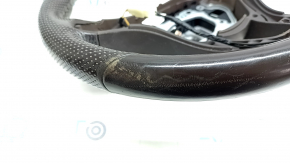 Bare steering wheel Mercedes W213 E 300/400/43/63 17-18 with heated paddles, brown leather, worn, scratches