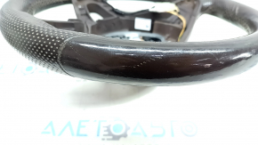 Bare steering wheel Mercedes W213 E 300/400/43/63 17-18 with heated paddles, brown leather, worn, scratches