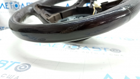 Bare steering wheel Mercedes W213 E 300/400/43/63 17-18 with heated paddles, brown leather, worn, scratches