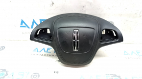 Airbag in steering wheel driver Lincoln MKZ 13-20 black, scratches, dents