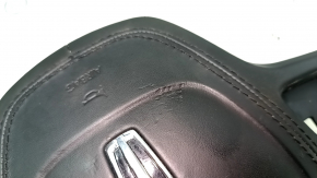 Airbag in steering wheel driver Lincoln MKZ 13-20 black, scratches, dents