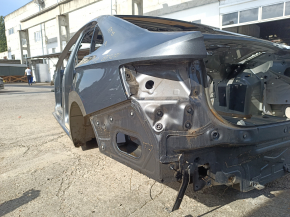 Quarter wing rear left VW Jetta 19- on the body, graphite, butt