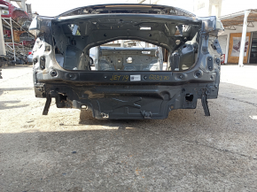 Rear panel VW Jetta 19- 2 parts, on the body, graphite