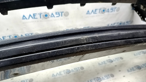 Bare front bumper Lincoln MKZ 13-16 without parking sensors, graphite UH, no fragments, broken fasteners, scratches