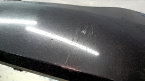 Bare front bumper Lincoln MKZ 13-16 without parking sensors, graphite UH, no fragments, broken fasteners, scratches