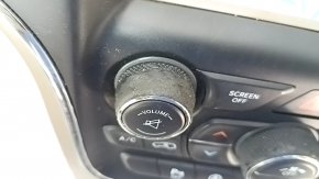 Climate control Jeep Grand Cherokee WK2 16 - panel assembly, with beige trim, handle defect