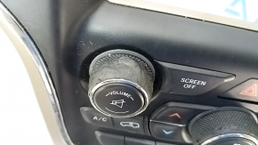 Climate control Jeep Grand Cherokee WK2 16 - panel assembly, with beige trim, handle defect