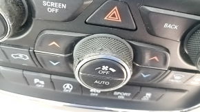 Climate control Jeep Grand Cherokee WK2 16 - panel assembly, with beige trim, handle defect