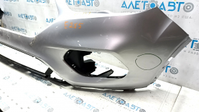 Front bumper bare Ford Escape MK3 17-19 rest silver UX, tears, abrasions