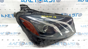 Front right headlight complete Mercedes W213 E 17-20 LED, sand