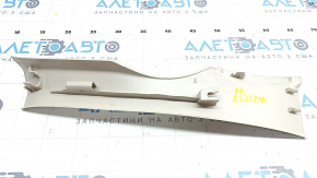 Door sill trim rear right inner Mercedes W213 E 17-23 beige, scratches
