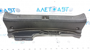 Mercedes W213 E 17-23 black trunk opening trim, scratches, broken fasteners