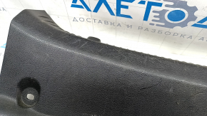 Mercedes W213 E 17-23 black trunk opening trim, scratches, broken fasteners
