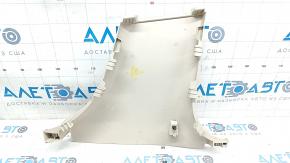Center pillar trim lower left Mercedes W213 E 17-23 beige, broken fasteners