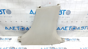 Center pillar trim lower right Mercedes W213 E 17-23 beige, broken fasteners