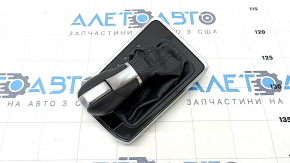 Automatic transmission knob with shifter cover VW Jetta 19 - leather, scratches