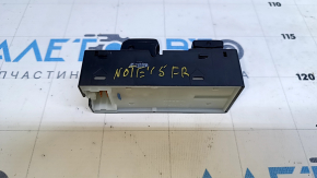 Front right window lift control Nissan Versa Note 13-19 black, manual
