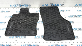 Set of floor mats for VW Jetta 19 - rubber black