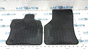 Set of floor mats for VW Jetta 19 - rubber black