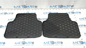 Set of floor mats for VW Jetta 19 - rubber black