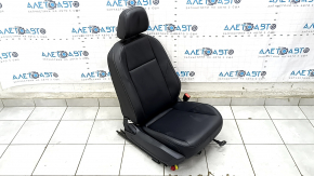 Passenger seat VW Jetta 19- without airbag, mechanical, heated, leather black