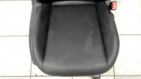 Passenger seat VW Jetta 19- without airbag, mechanical, heated, leather black