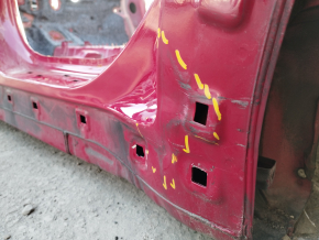 Quarter wing rear left Kia Niro 17-22 HEV, on the body, red, dented