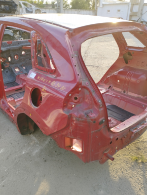 Quarter wing rear left Kia Niro 17-22 HEV, on the body, red, dented
