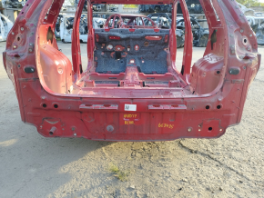 Kia Niro 17-22 rear panel on the body, red