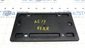 Audi A5 F5 17 tailgate license plate frame - broken fasteners