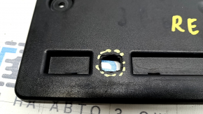 Audi A5 F5 17 tailgate license plate frame - broken fasteners